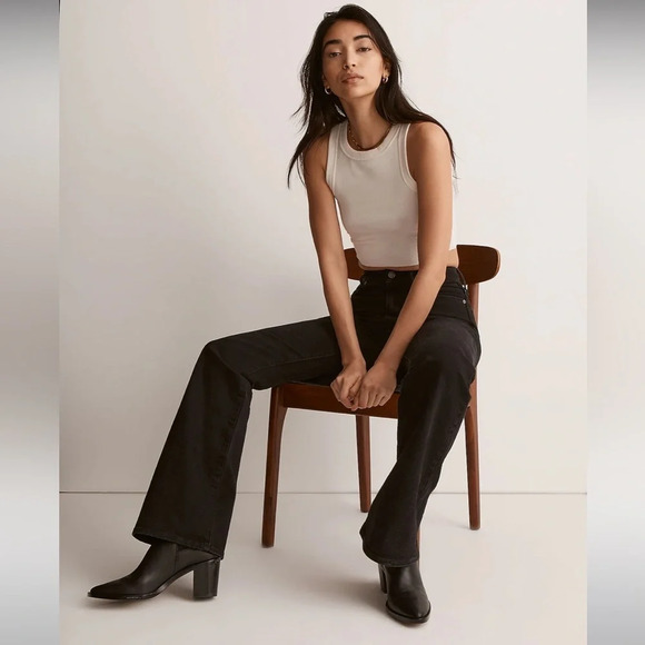 Madewell The Perfect Vintage Flare Jean in Sherborn Wash - Picture 12 of 12